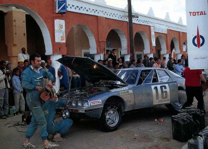 Citroën Sm Vainqueur du Rallye du Maroc 1971